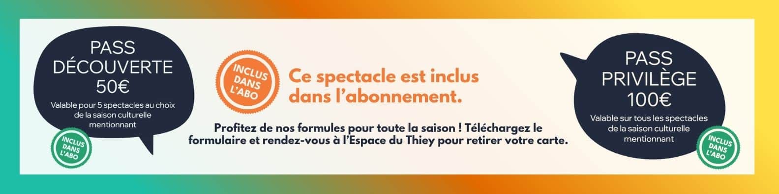 BANDEAU abonnement